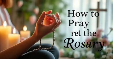 Como Rezar o Terço de Nossa Senhora: Passo a Passo Simples